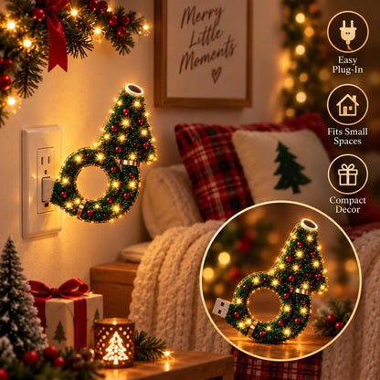 2026 New USB Plug-In Christmas Projector Night Light, 6+ Holiday Pattern Ceiling Lamp.