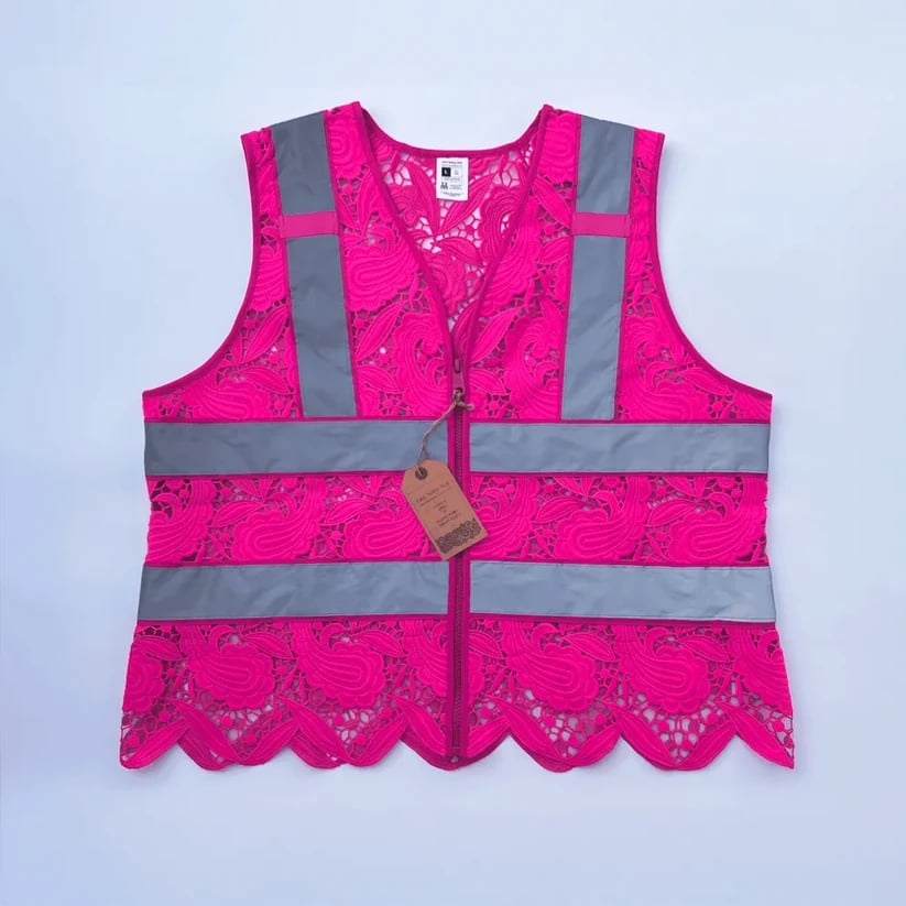 2026 Lace Safety Vest“Safety Meets Style”